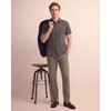 image:imageReal Essentials Mens Short Sleeve Cotton Button Down Shirt Casual Dress Shirts Business Work Summer Beach Collared TopSolid Black  Solid Navy Blazer  Charcoal Heather