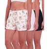 image:imageReal Essentials 3 Pack Womens Pajama Shorts Sleep Lounge Sweatshorts Comfy Sleepwear Bottoms Available in PlusSet E