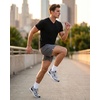 image:imageReal Essentials 5 Pack Mens VNeck DryFit Moisture Wicking Active Athletic Tech Performance TShirtSet 17