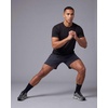 image:imageReal Essentials 5 Pack Mens Breeze Tech Crew Neck TShirts  Short Sleeve Athletic Workout Gym Tees Big amp Tall AvailableSolid Black  Solid Black  Solid Black  Solid Black  Solid Black