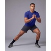 image:imageReal Essentials 5 Pack Mens Breeze Tech Crew Neck TShirts  Short Sleeve Athletic Workout Gym Tees Big amp Tall AvailableSolid Black  Solid Bright White  Navy Blazer  Royal Blue  Solid Ultimate Grey