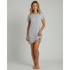image:imageReal Essentials 3 Pack Womens Cotton Short Sleeve Nightgown Nightshirt Sleepshirt Ladies Sleepwear Available in Plus SizeSet 9