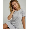 image:imageReal Essentials 3 Pack Womens Cotton Short Sleeve Nightgown Nightshirt Sleepshirt Ladies Sleepwear Available in Plus SizeSet 9