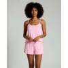 image:imageReal Essentials 3 Pack Womens Super Soft Pajama Set  Cute Cami Lounge Short and Top PJs Set Available in Plus SizeSet 9