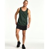 image:image5 Pack Mens Mesh Muscle Tank Top Sleeveless Shirt Athletic Workout Gym  Available in Big amp Tall Bodybuilding Active Training Lifting Exercise Running Cooling Moisture Wicking Quick DrySet 2