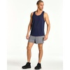 image:image5 Pack Mens Mesh Muscle Tank Top Sleeveless Shirt Athletic Workout Gym  Available in Big amp Tall Bodybuilding Active Training Lifting Exercise Running Cooling Moisture Wicking Quick DrySet 1