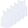 image:image5 Pack Mens Mesh Muscle Tank Top Sleeveless Shirt Athletic Workout Gym  Available in Big amp Tall Bodybuilding Active Training Lifting Exercise Running Cooling Moisture Wicking Quick DrySet 10