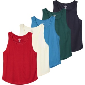 image:image5 Pack Mens Mesh Muscle Tank Top Sleeveless Shirt Athletic Workout Gym  Available in Big amp Tall Bodybuilding Active Training Lifting Exercise Running Cooling Moisture Wicking Quick DrySet 2