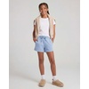 image:image3 Pack Girls Fleece Lounge Shorts Sweat Athletic Casual Pockets Kids Teens  Available in Sizes 416 Cotton Blend Camp Sleepovers Track Sleep Travel Wear Drawstring Elastic Waist Soft Warm PJsSolid Black  Charcoal Heather  Solid Ballad Blue