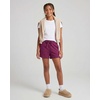 image:image3 Pack Girls Fleece Lounge Shorts Sweat Athletic Casual Pockets Kids Teens  Available in Sizes 416 Cotton Blend Camp Sleepovers Track Sleep Travel Wear Drawstring Elastic Waist Soft Warm PJsSolid Black  Solid Burgundy  Grey Heather