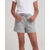 image:image3 Pack Girls Fleece Lounge Shorts Sweat Athletic Casual Pockets Kids Teens  Available in Sizes 416 Cotton Blend Camp Sleepovers Track Sleep Travel Wear Drawstring Elastic Waist Soft Warm PJsSolid Black  Grey Heather  Solid Pale Lilac