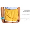 image:image5 Pack Girls Dolphin Shorts Dry Fit Athletic Running Volleyball Youth Gym  Available in Sizes 416 Volleyball Cheer Soccer Camp Elastic Waist Basketball Hiking Yoga Stretch Light amp Quick DrySet 5