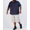 image:image3 Pack Mens Big and Tall Dry Fit T Shirts Workout Gym Athletic Crew Tee  Short Sleeve Breathable Cooling Moisture Wicking Summer Casual Activewear Running Basketball Golf Tennis Soccer HikingShort Sleeve  Set 1