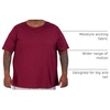 image:image3 Pack Mens Big and Tall Dry Fit T Shirts Workout Gym Athletic Crew Tee  Short Sleeve Breathable Cooling Moisture Wicking Summer Casual Activewear Running Basketball Golf Tennis Soccer HikingShort Sleeve  Set 1