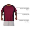 image:image3 Pack Mens Big and Tall Dry Fit T Shirts Workout Gym Athletic Crew Tee  Short Sleeve Breathable Cooling Moisture Wicking Summer Casual Activewear Running Basketball Golf Tennis Soccer HikingShort Sleeve  Set 6