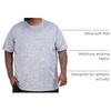 image:image3 Pack Mens Big and Tall Dry Fit T Shirts Workout Gym Athletic Crew Tee  Short Sleeve Breathable Cooling Moisture Wicking Summer Casual Activewear Running Basketball Golf Tennis Soccer HikingShort Sleeve  Set 13