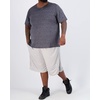 image:image3 Pack Mens Big and Tall Dry Fit T Shirts Workout Gym Athletic Crew Tee  Short Sleeve Breathable Cooling Moisture Wicking Summer Casual Activewear Running Basketball Golf Tennis Soccer HikingShort Sleeve  Set 2