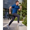 image:image3 Pack Mens Dry Fit Short Sleeve Hoodies Shirts Athletic Workout Gym  Available In Big amp Tall Moisture Wicking Pullover Drawstring Running Fishing Hiking Soccer Training Summer StretchSet 3