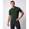image:image3 Pack Mens Dry Fit Short Sleeve Hoodies Shirts Athletic Workout Gym  Available In Big amp Tall Moisture Wicking Pullover Drawstring Running Fishing Hiking Soccer Training Summer StretchSet 2