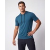 image:image3 Pack Mens Dry Fit Short Sleeve Hoodies Shirts Athletic Workout Gym  Available In Big amp Tall Moisture Wicking Pullover Drawstring Running Fishing Hiking Soccer Training Summer StretchSet 7