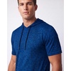 image:image3 Pack Mens Dry Fit Short Sleeve Hoodies Shirts Athletic Workout Gym  Available In Big amp Tall Moisture Wicking Pullover Drawstring Running Fishing Hiking Soccer Training Summer StretchSet 3
