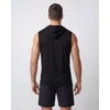 image:image3 Pack Mens Dry Fit Tank Top Hoodie Sleeveless Hooded Workout Gym Active  Available in Big amp Tall Gym Bodybuilding Running Muscle Cut Drawstring Hood Work Soccer Breathable amp LightweightSet 1