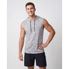 image:image3 Pack Mens Dry Fit Tank Top Hoodie Sleeveless Hooded Workout Gym Active  Available in Big amp Tall Gym Bodybuilding Running Muscle Cut Drawstring Hood Work Soccer Breathable amp LightweightSet 14