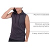 image:image3 Pack Mens Dry Fit Tank Top Hoodie Sleeveless Hooded Workout Gym Active  Available in Big amp Tall Gym Bodybuilding Running Muscle Cut Drawstring Hood Work Soccer Breathable amp LightweightSet 5