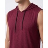 image:image3 Pack Mens Dry Fit Tank Top Hoodie Sleeveless Hooded Workout Gym Active  Available in Big amp Tall Gym Bodybuilding Running Muscle Cut Drawstring Hood Work Soccer Breathable amp LightweightSet 1