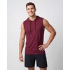 image:image3 Pack Mens Dry Fit Tank Top Hoodie Sleeveless Hooded Workout Gym Active  Available in Big amp Tall Gym Bodybuilding Running Muscle Cut Drawstring Hood Work Soccer Breathable amp LightweightSet 1