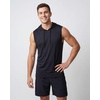 image:image3 Pack Mens Dry Fit Tank Top Hoodie Sleeveless Hooded Workout Gym Active  Available in Big amp Tall Gym Bodybuilding Running Muscle Cut Drawstring Hood Work Soccer Breathable amp LightweightSet 10