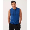 image:image3 Pack Mens Dry Fit Tank Top Hoodie Sleeveless Hooded Workout Gym Active  Available in Big amp Tall Gym Bodybuilding Running Muscle Cut Drawstring Hood Work Soccer Breathable amp LightweightSet 9