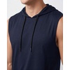 image:image3 Pack Mens Dry Fit Tank Top Hoodie Sleeveless Hooded Workout Gym Active  Available in Big amp Tall Gym Bodybuilding Running Muscle Cut Drawstring Hood Work Soccer Breathable amp LightweightSet 11