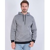 image:image3 Pack Mens Fleece Pullover Hoodie Long Sleeve Hooded Sweatshirt Pockets  Available in Big Tall Cotton Blend Sweater Workout Gym Outdoor Hiking Fishing Jogging Plain Winter Wear SoftSet 8