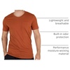 image:image4 Pack Mens Cotton Pocket T Shirts Crew Neck Short Sleeve Athletic Gym  Available In Big amp Tall Tee Undershirts Moisture Wicking Soft Stretchy Casual Workout Running Classic FitMultipackSet 9