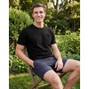 image:image4 Pack Mens Cotton Pocket T Shirts Crew Neck Short Sleeve Athletic Gym  Available In Big amp Tall Tee Undershirts Moisture Wicking Soft Stretchy Casual Workout Running Classic FitMultipackSet 6