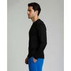 image:image4 Pack Mens Long Sleeve Crew Neck T Shirts Sun UPF 50 Athletic Workout Gym  Dry Fit Fishing Hiking Running Sunshirt Protection Base Layer Undershirts Work Construction Cycling OutdoorSet L