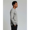 image:image4 Pack Mens Long Sleeve Crew Neck T Shirts Sun UPF 50 Athletic Workout Gym  Dry Fit Fishing Hiking Running Sunshirt Protection Base Layer Undershirts Work Construction Cycling OutdoorSet E