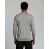 image:image4 Pack Mens Long Sleeve Crew Neck T Shirts Sun UPF 50 Athletic Workout Gym  Dry Fit Fishing Hiking Running Sunshirt Protection Base Layer Undershirts Work Construction Cycling OutdoorSet E