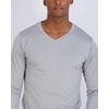 image:image4 Pack Mens Long Sleeve V Neck Dry Fit Shirt Athletic Workout Gym UPF 50  Available in Big amp Tall Undershirt Base Layer Golf Running Cooling Compression Work Moisture Wicking amp BreathableSet 8