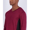 image:image4 Pack Mens Long Sleeve V Neck Dry Fit Shirt Athletic Workout Gym UPF 50  Available in Big amp Tall Undershirt Base Layer Golf Running Cooling Compression Work Moisture Wicking amp BreathableSet 3