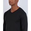 image:image4 Pack Mens Long Sleeve V Neck Dry Fit Shirt Athletic Workout Gym UPF 50  Available in Big amp Tall Undershirt Base Layer Golf Running Cooling Compression Work Moisture Wicking amp BreathableSet 8