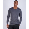 image:image4 Pack Mens Long Sleeve V Neck Dry Fit Shirt Athletic Workout Gym UPF 50  Available in Big amp Tall Undershirt Base Layer Golf Running Cooling Compression Work Moisture Wicking amp BreathableSet 3