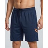 image:image5 Pack Mens Dry Fit Basketball Shorts Gym Athletic Casual Workout Running  Stretchy Long Comfy Drawstring Pockets Sweat Summer Lounge Pajama Sleep Soccer Hiking Track Tennis Sports MMASet F