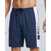 image:image5 Pack Mens Dry Fit Basketball Shorts Gym Athletic Casual Workout Running  Stretchy Long Comfy Drawstring Pockets Sweat Summer Lounge Pajama Sleep Soccer Hiking Track Tennis Sports MMASet J