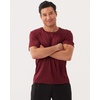 image:image5 Pack Mens Dry Fit Workout T Shirts Crew Neck Athletic Gym Running Tees  Short Sleeve Moisture Wicking Cooling Stretch Undershirts Work Summer Hiking Tennis Basketball Sports ExerciseSet 4