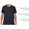 image:image5 Pack Mens Dry Fit Workout T Shirts Crew Neck Athletic Gym Running Tees  Short Sleeve Moisture Wicking Cooling Stretch Undershirts Work Summer Hiking Tennis Basketball Sports ExerciseSet 10