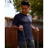 image:image5 Pack Mens Dry Fit Workout T Shirts Crew Neck Athletic Gym Running Tees  Short Sleeve Moisture Wicking Cooling Stretch Undershirts Work Summer Hiking Tennis Basketball Sports ExerciseSet 13