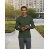 image:imageMens Mesh Long Sleeve Shirt UPF UV Sun Protection Quick Dry Athletic Gym  Available in Big amp Tall Fishing Running Undershirt Base Layer Boating Football Summer Sports Cooling amp Breathable5 Pack Set 6