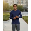 image:imageMens Mesh Long Sleeve Shirt UPF UV Sun Protection Quick Dry Athletic Gym  Available in Big amp Tall Fishing Running Undershirt Base Layer Boating Football Summer Sports Cooling amp Breathable5 Pack Set 1